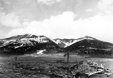 Snow on the San Francisco Peaks 1920